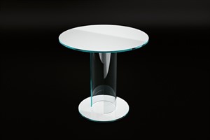 Fiam - Luxor Bistrot Back Painted Table
