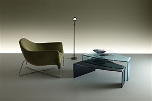 Fiam - Virgola Coffee Table