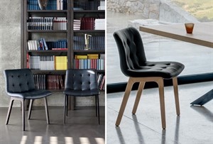 Bontempi Casa - Kuga Wood Chair - QS