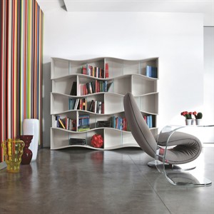 Tonin Casa - Onda Bookcase