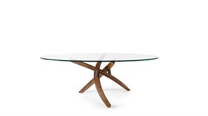 Reflex - Fili D'erba Wood Base Dining Table