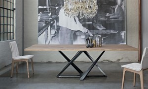 Bontempi Casa - Millennium Fixed Rectangle Table