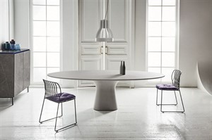 Bontempi Casa - Podium Elliptical Table