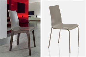 Bontempi Casa - Alfa Chair - Wood Legs