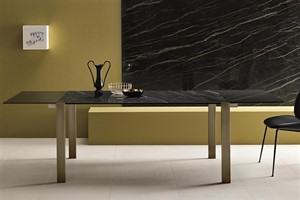 Tonelli - Livingstone Marble Dining Table with Extensions