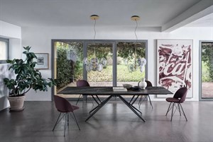 Bontempi Casa - Bridge Fixed Rectangular Table